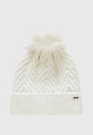Funky Buddha Pom Pom Beanie Beanie Knitted in W...