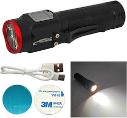 Lanternă 3x Led Magnet 900lm Usb C Lanternă 3x Led Magnet 900lm Usb C
