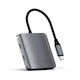 Satechi USB-C Docking Station με PD Γκρι (ST-H4CPDM)