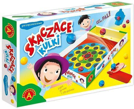 Board Game Skaczące Kulki for 1-4 Players 5+ Years Old (PL) Alexander Toys