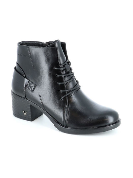 B-Soft Women's Ankle Boots with Medium Heel Black