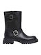 Leather Women's Chelsea Boots Black