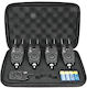 Wireless Alert Set Baracuda Rf1688 Receiver 4 Pcs + Station