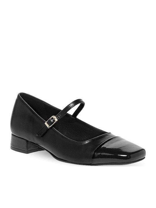 Pantofi cu toc cu Curea Negre