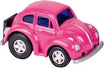 Goki Toy Car Pull Back Fuchsia