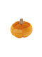 Iliadis Christmas Fabric Figure Pumpkin Orange 15x15x13cm Pumpkin