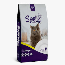 Spelly Premium Dry Food for Adult Cats with Chi...