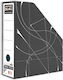 Skag Magazine File Organizer Paper Black