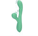 Pulse Wave Tongue Flickering Vibrator Kaninchen Grün