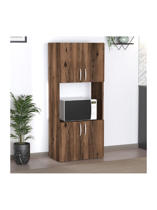 Armado Kitchen Column Smoked Walnut 60x32x140cm