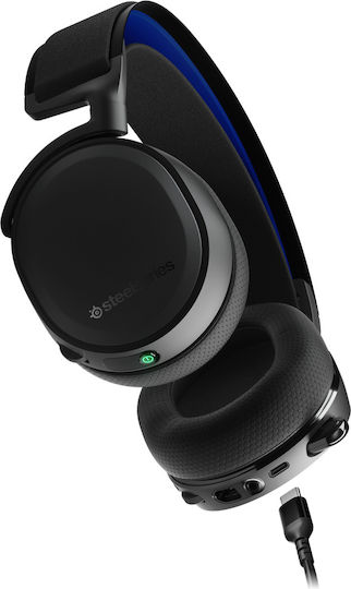 SteelSeries Arctis 7P+ Ασύρματο Over Ear Gaming Headset με σύνδεση USB