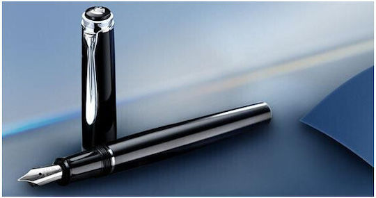 Pelikan P205 Classic Πένα Γραφής Extra Fine Μαύρη με Μαύρο Μελάνι
