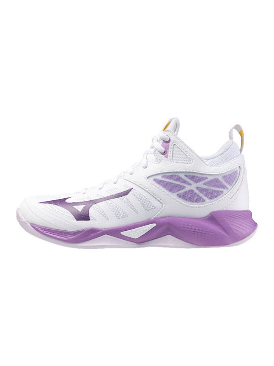 Mizuno Wave Dimension Mid V1GC224510 Sport Shoes Volleyball White