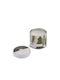Heart & Home Aromatic Soy Candle Pine & Cedarwood in Metal Box White 125gr