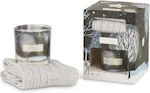 Heart & Home Christmas Gray Candle