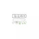 Set garnituri chiulasă Citroen Xsara N1 1.9 D 1998-2005 Corteco 418446p
