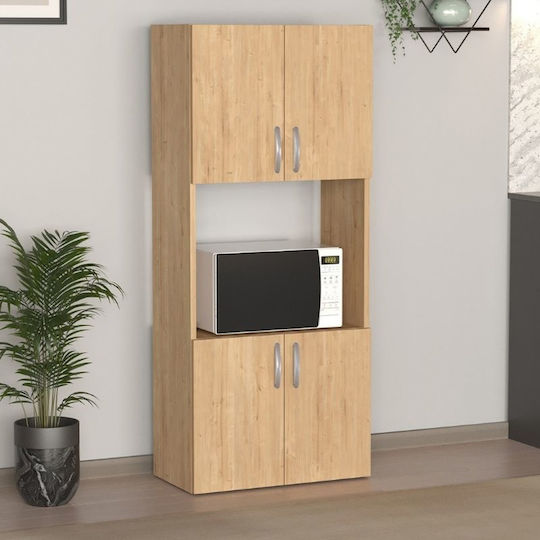 Armado Στήλη Κουζίνας Sapphire Oak 60x32x140εκ.