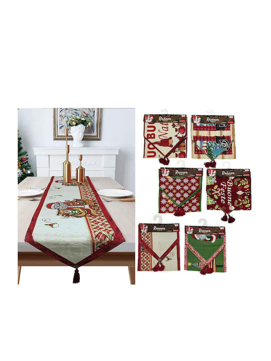 ArteLibre Christmas Tablecloth Runner L35xW140cm.