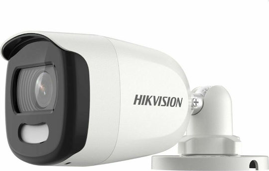 Hikvision DS-2CE12HFT-F28 CCTV Cameră de Supraveghere Full HD+ 5MP Rezistentă la apă cu Lentilă 2.8mm Potrivită pentru Prize Tip Australia