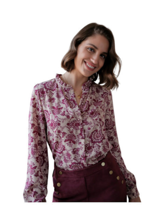 Lovie & Co Bluse Lila
