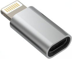 Adaptor Încărcare Rapidă Micro Usb Lightning Redare Muzică Transfer Date Argintiu Adaptor Încărcare Rapidă Micro Usb Lightning Redare Muzică Transfer Date Argintiu