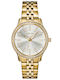 Gregio Damen Uhr mit Gold Metallarmband