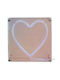 The Home Deco Factory Neon Διακοσμητικό Φωτιστικό LED Καρδιά 18x18x3.3εκ.