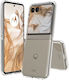 Umschlag Rückseite Silikon Transparent (Razr 50)