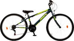 Orient Snake 24" Kinderfahrrad BMX 21 Gänge Grau