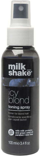 Milk Shake Icy Blond Тониращ Спрей Пигмент Студени Тонове 100 мл