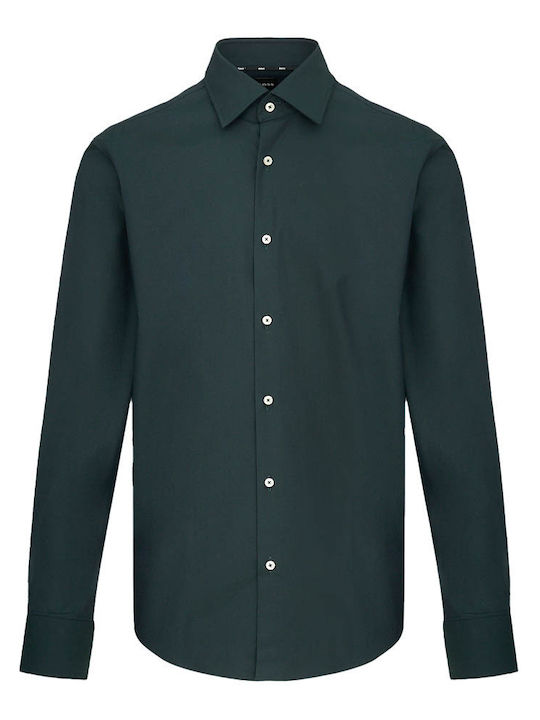 Boss Cotton Shirt Green