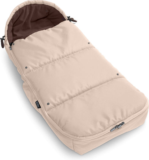 Leclerc Baby Polar Kinderwagen-Fußsack Beige 85x42εκ.