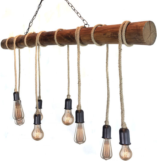 Pendant Light with Rope