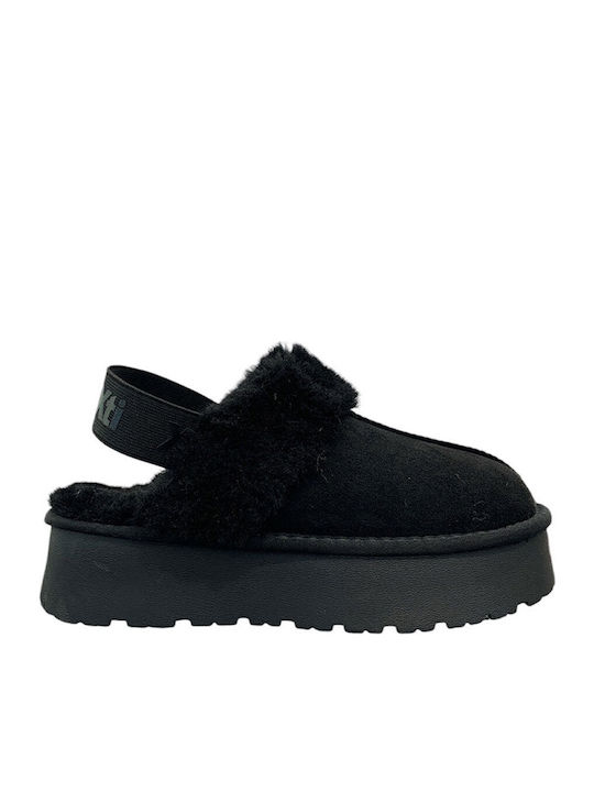 Xti Closed Women's Slippers Black