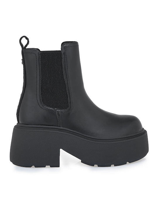 Buffalo Women's Chelsea Boots Black