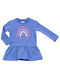 Girls Dress Long Sleeve Purple