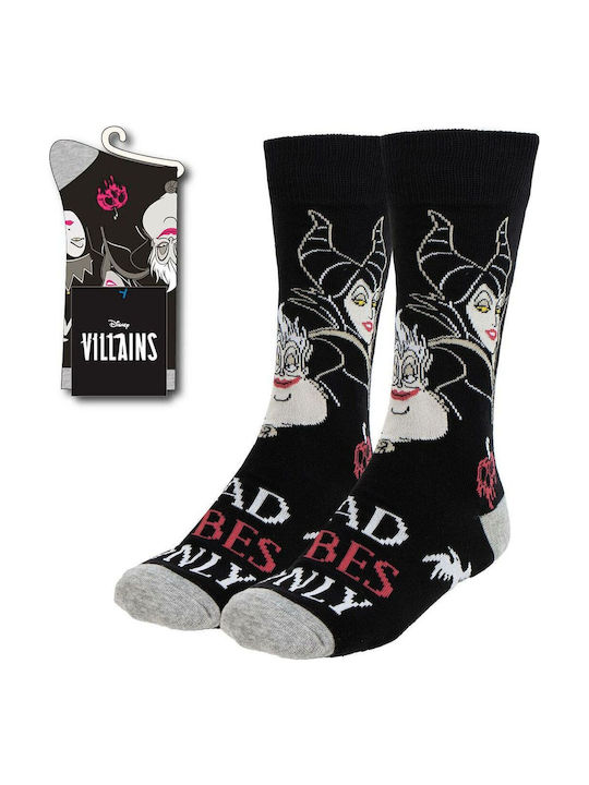 Disney Disney Villains Maleficent Bad Vibes Only Socken Schwarz 1Pack