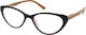 Eyelead Women's Reading Glasses +1.00 in Burgundy color E 206