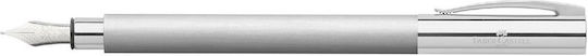 Faber-Castell Ambition Writing Pen Extra Fine White with Blue Ink