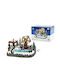 ArteLibre Christmas Illuminated Decorative with Music and Movement 26x26x20cm.