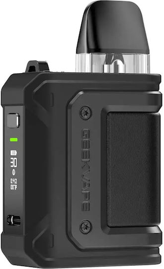 Geek Vape Aegis Hero Q Pod Kit 2ml με Ενσωματωμένη Μπαταρία 1300mAh Μαύρο