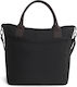 Leclerc Baby Τσάντα-Αλλαξιέρα Ώμου/Χειρός Μαύρη 43x15x33εκ.