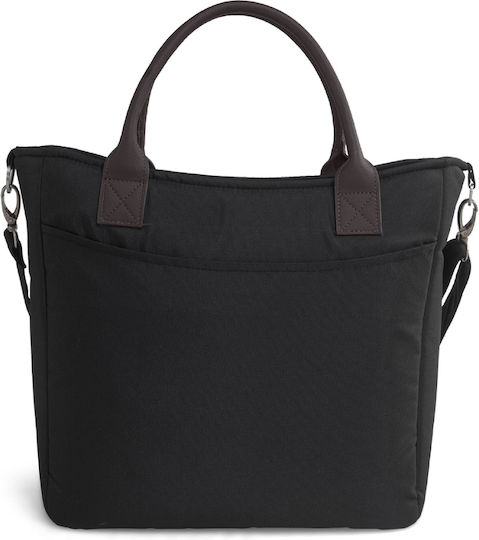 Leclerc Baby Τσάντα-Αλλαξιέρα Ώμου/Χειρός Μαύρη 43x15x33εκ.