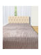 Silk Fashion Κουβέρτα Fleece Υπέρδιπλη 220x240εκ. Μπεζ