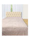 Silk Fashion Κουβέρτα Fleece Υπέρδιπλη 220x240εκ. Ivory