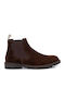 Leather Chelsea Men's Boots Brown