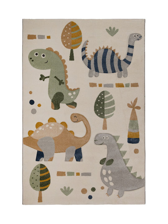 Βιοκαρπέτ Yolo Παιδικό Χαλί Εκρού 160x230cm