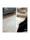 Palamaiki Lagos Rutschfest Teppich Rechteckig Synthetisch,Polyester/Cotton/Leather Black