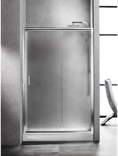Sanitec Aw120f Διαχωριστικό Ντουζιέρας με Ανοιγόμενη Πόρτα 120x180cm Mat