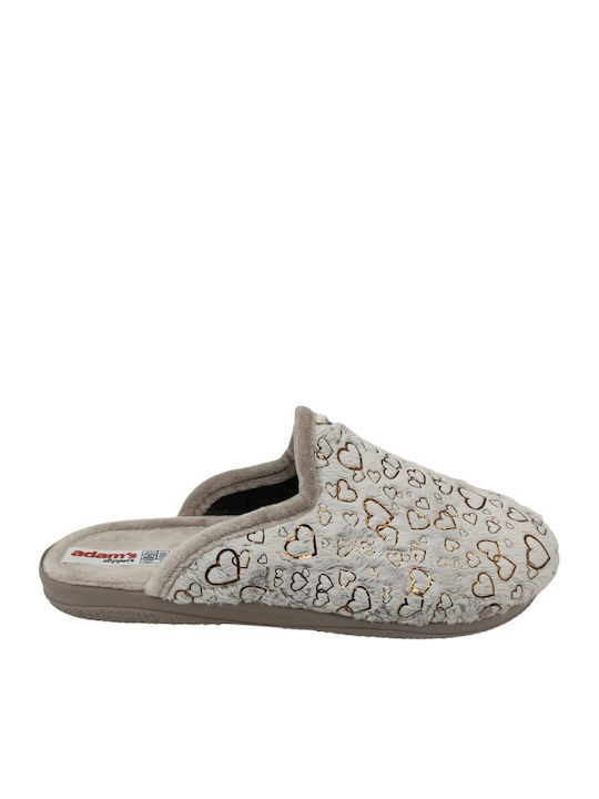 Adam's Shoes Ανατομικές Γυναικείες Παντόφλες Λε...